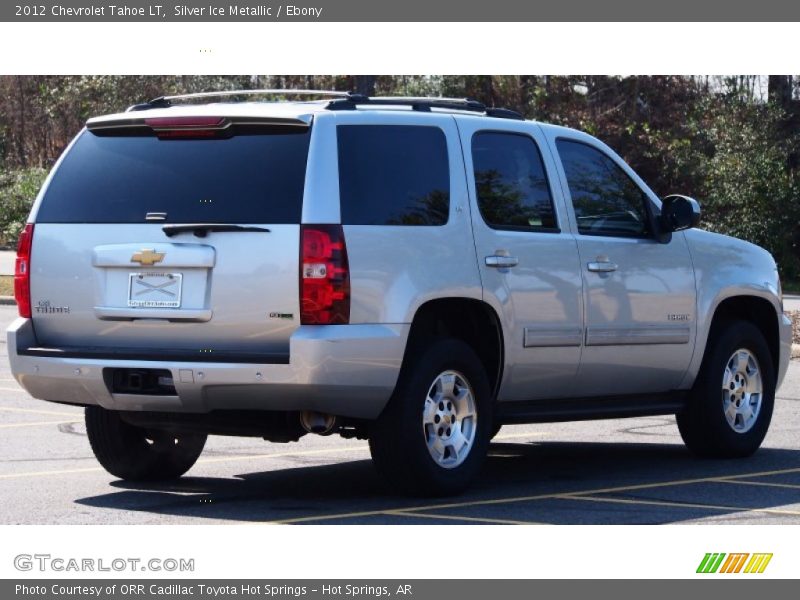 Silver Ice Metallic / Ebony 2012 Chevrolet Tahoe LT