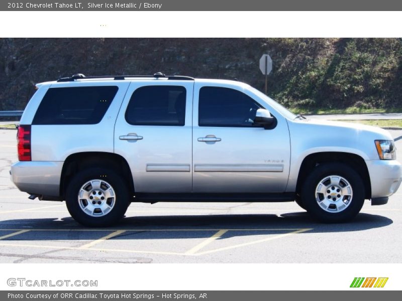 Silver Ice Metallic / Ebony 2012 Chevrolet Tahoe LT