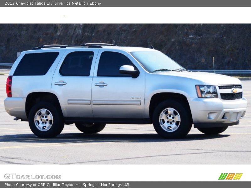 Silver Ice Metallic / Ebony 2012 Chevrolet Tahoe LT