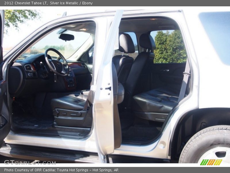 Silver Ice Metallic / Ebony 2012 Chevrolet Tahoe LT