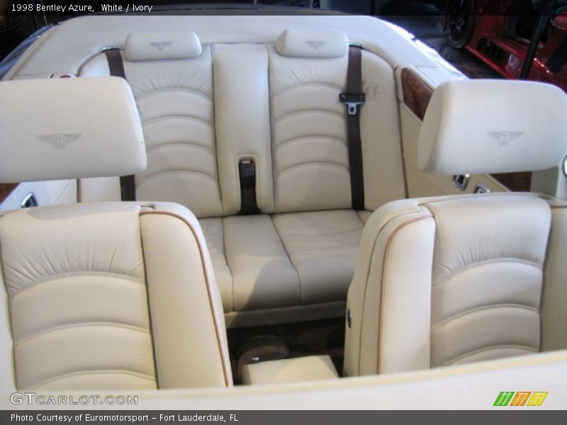 Rear Seat of 1998 Azure 