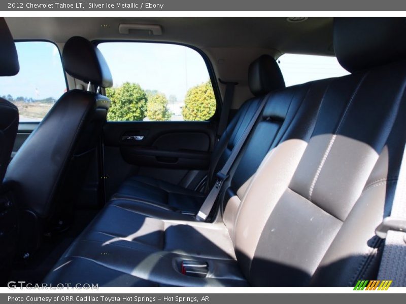 Silver Ice Metallic / Ebony 2012 Chevrolet Tahoe LT
