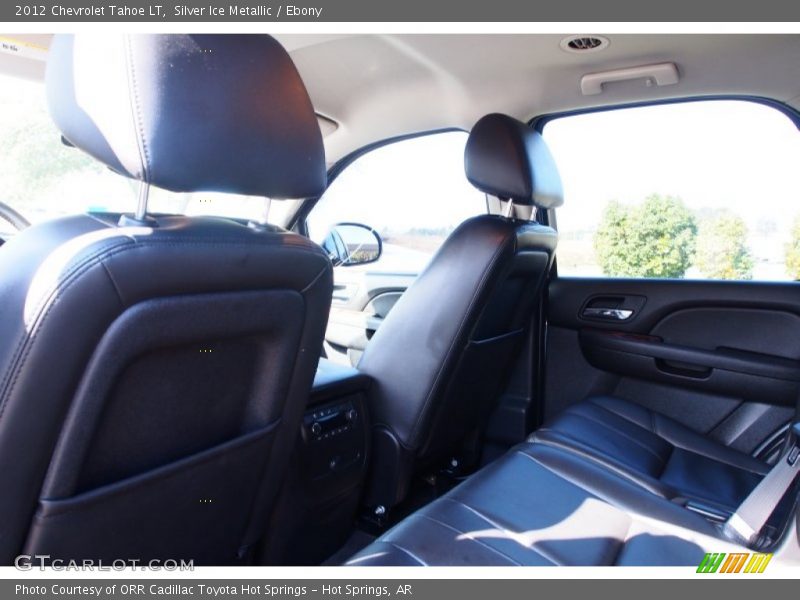 Silver Ice Metallic / Ebony 2012 Chevrolet Tahoe LT