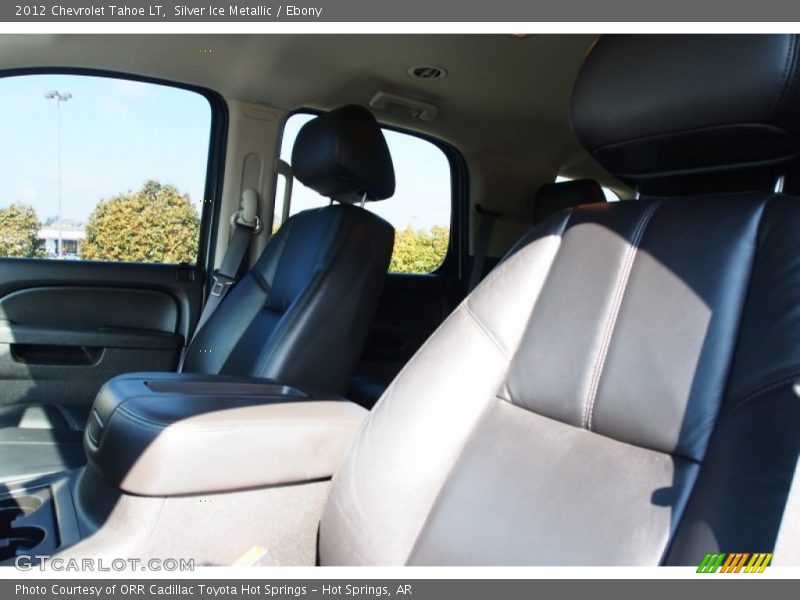 Silver Ice Metallic / Ebony 2012 Chevrolet Tahoe LT