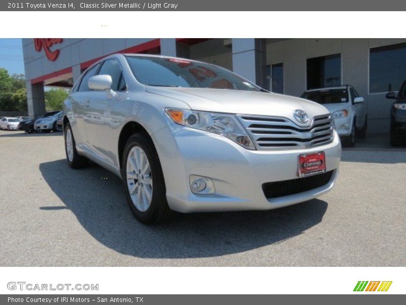 Classic Silver Metallic / Light Gray 2011 Toyota Venza I4