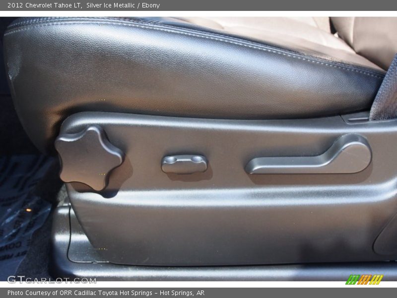 Silver Ice Metallic / Ebony 2012 Chevrolet Tahoe LT