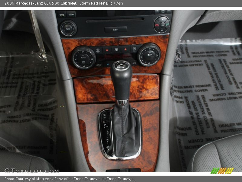 Storm Red Metallic / Ash 2006 Mercedes-Benz CLK 500 Cabriolet