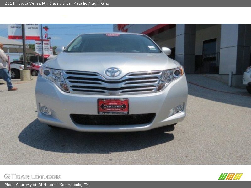 Classic Silver Metallic / Light Gray 2011 Toyota Venza I4