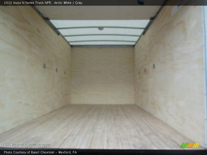 Arctic White / Gray 2013 Isuzu N Series Truck NPR
