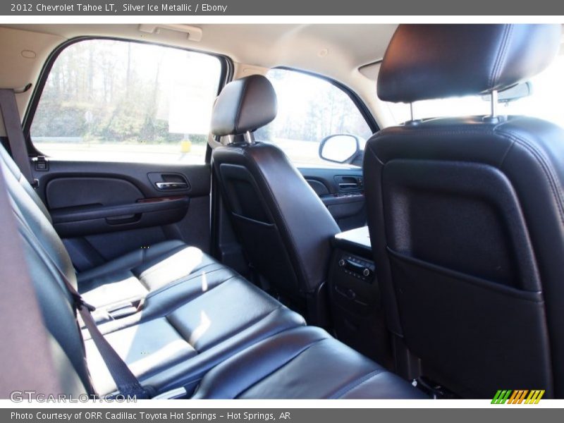 Silver Ice Metallic / Ebony 2012 Chevrolet Tahoe LT