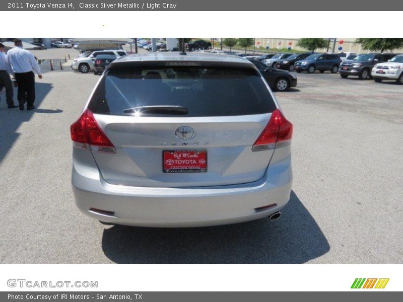 Classic Silver Metallic / Light Gray 2011 Toyota Venza I4