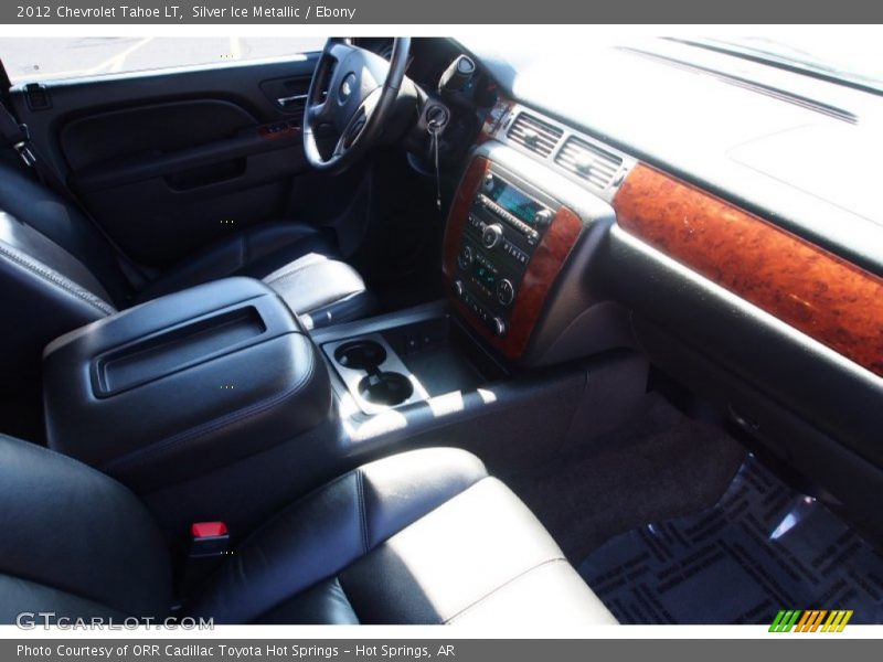 Silver Ice Metallic / Ebony 2012 Chevrolet Tahoe LT