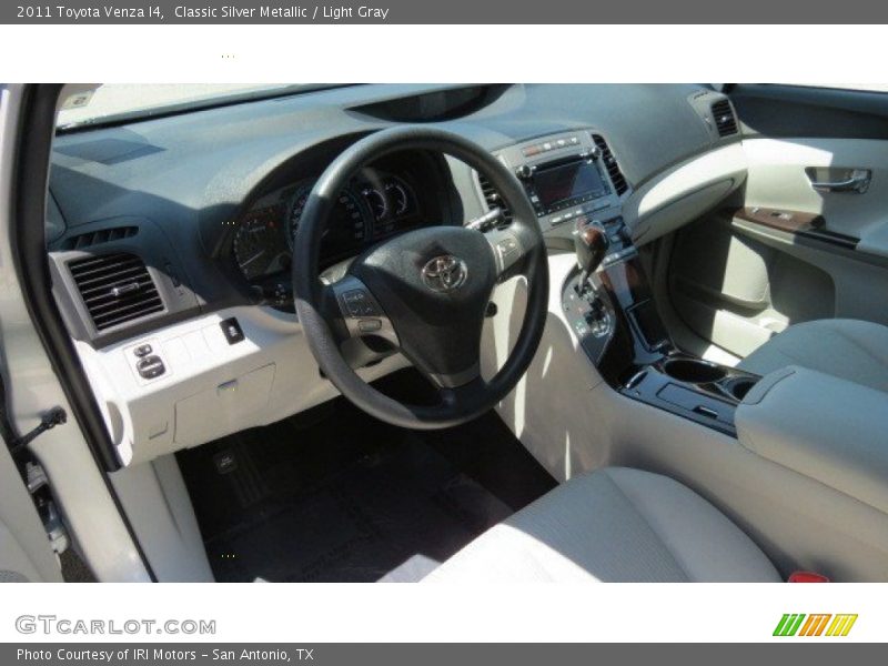 Classic Silver Metallic / Light Gray 2011 Toyota Venza I4