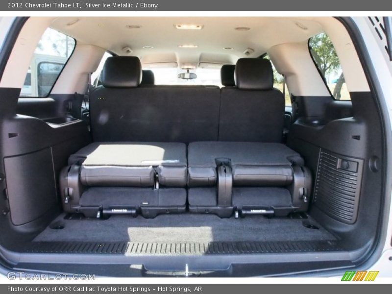 Silver Ice Metallic / Ebony 2012 Chevrolet Tahoe LT