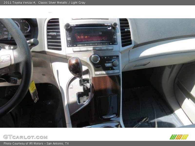 Classic Silver Metallic / Light Gray 2011 Toyota Venza I4