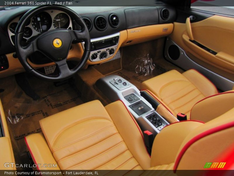 Tan Interior - 2004 360 Spider F1 