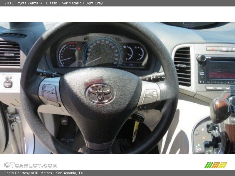 Classic Silver Metallic / Light Gray 2011 Toyota Venza I4