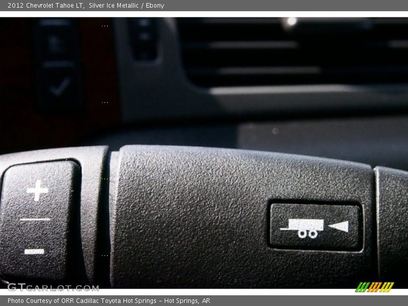 Silver Ice Metallic / Ebony 2012 Chevrolet Tahoe LT