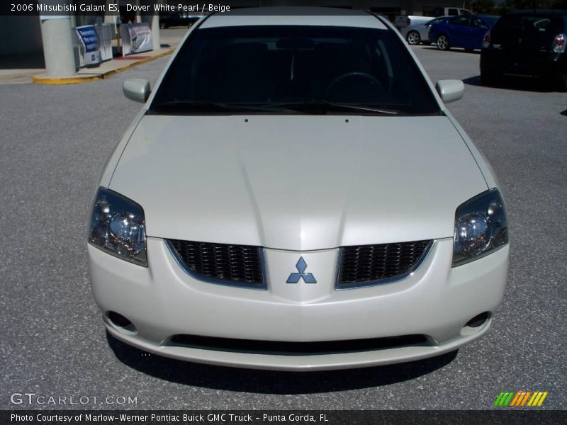Dover White Pearl / Beige 2006 Mitsubishi Galant ES