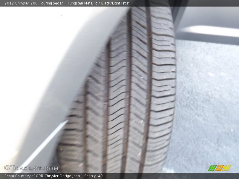 Tungsten Metallic / Black/Light Frost 2012 Chrysler 200 Touring Sedan