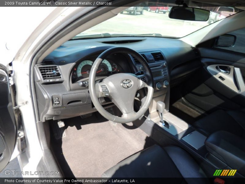 Classic Silver Metallic / Charcoal 2009 Toyota Camry SE V6