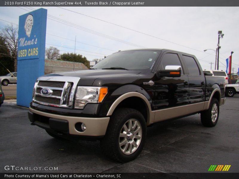 Tuxedo Black / Chapparal Leather 2010 Ford F150 King Ranch SuperCrew 4x4