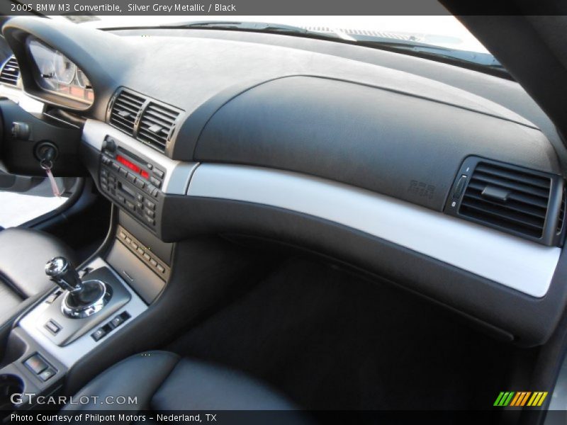 Silver Grey Metallic / Black 2005 BMW M3 Convertible
