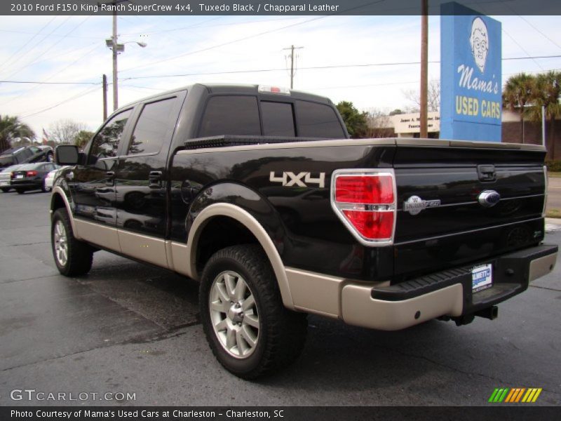 Tuxedo Black / Chapparal Leather 2010 Ford F150 King Ranch SuperCrew 4x4