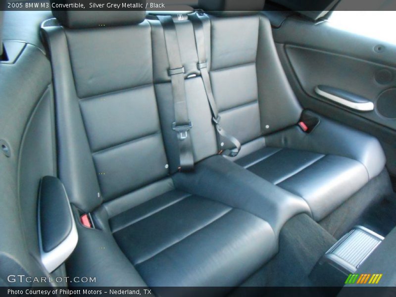 Silver Grey Metallic / Black 2005 BMW M3 Convertible