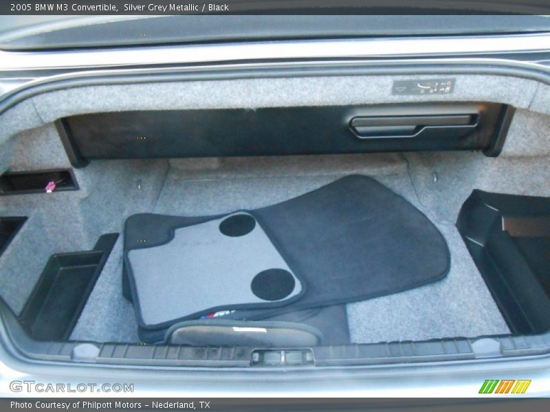 Silver Grey Metallic / Black 2005 BMW M3 Convertible