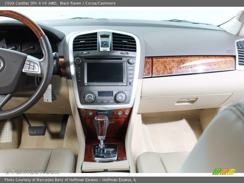 Black Raven / Cocoa/Cashmere 2009 Cadillac SRX 4 V6 AWD