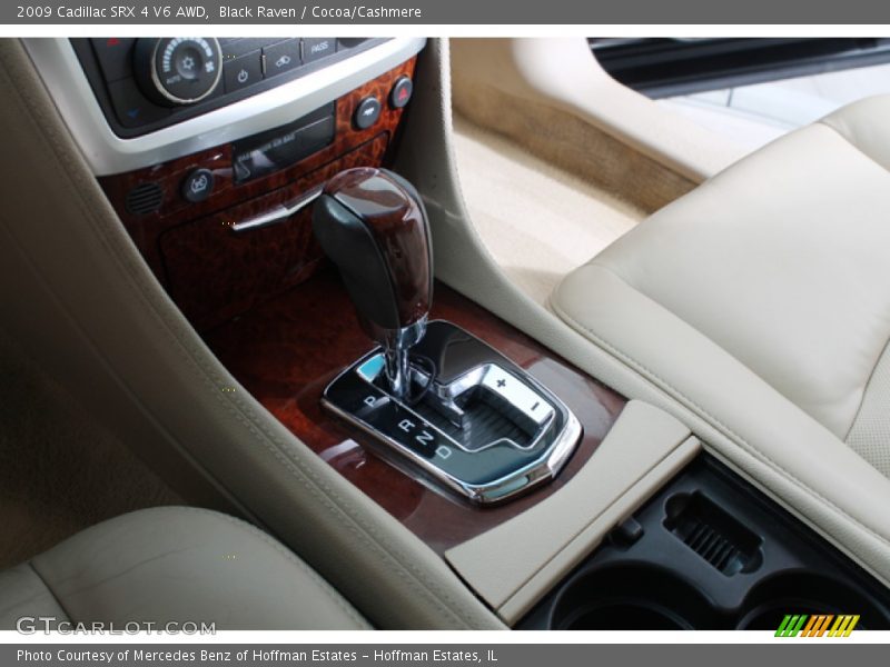 Black Raven / Cocoa/Cashmere 2009 Cadillac SRX 4 V6 AWD