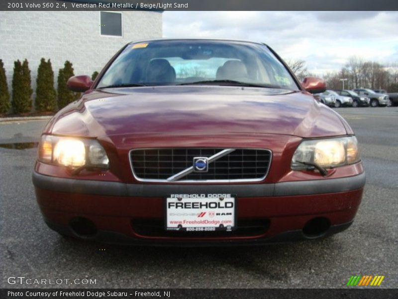 Venetian Red Metallic / Beige/Light Sand 2001 Volvo S60 2.4