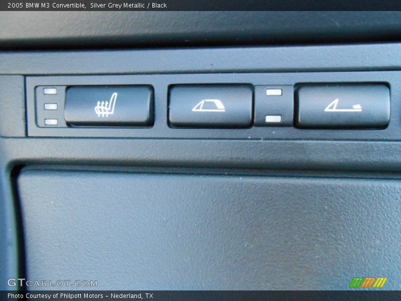 Silver Grey Metallic / Black 2005 BMW M3 Convertible