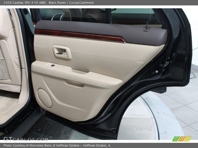 Black Raven / Cocoa/Cashmere 2009 Cadillac SRX 4 V6 AWD