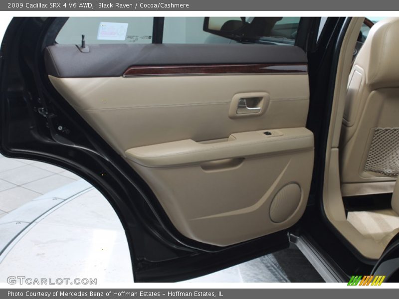 Black Raven / Cocoa/Cashmere 2009 Cadillac SRX 4 V6 AWD