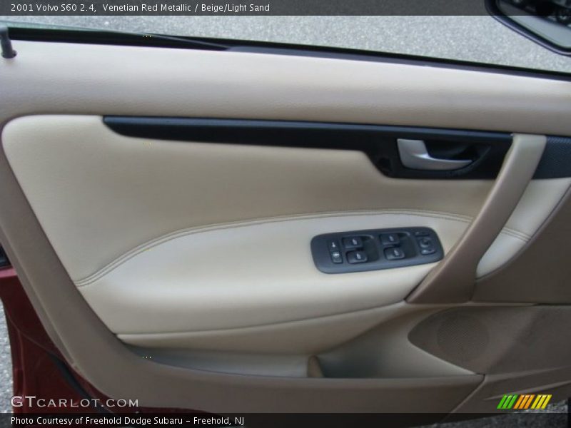 Venetian Red Metallic / Beige/Light Sand 2001 Volvo S60 2.4