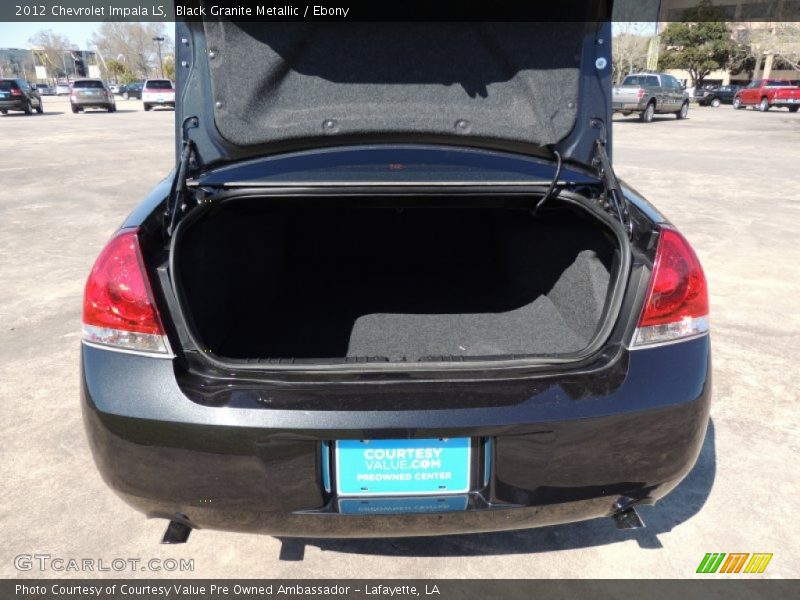 Black Granite Metallic / Ebony 2012 Chevrolet Impala LS