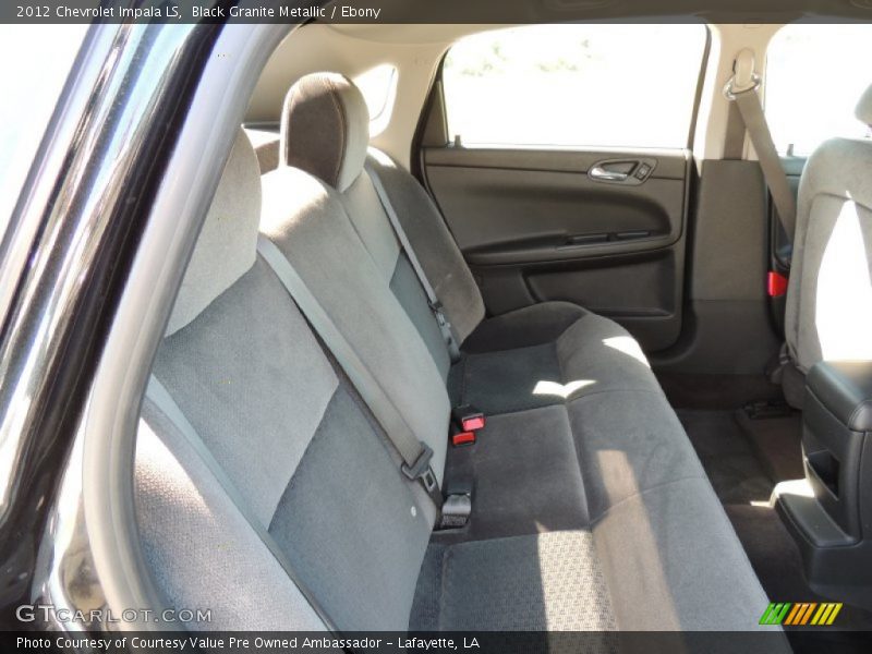 Black Granite Metallic / Ebony 2012 Chevrolet Impala LS