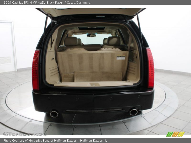 Black Raven / Cocoa/Cashmere 2009 Cadillac SRX 4 V6 AWD
