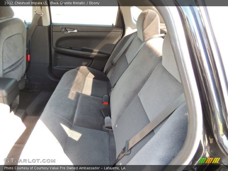 Black Granite Metallic / Ebony 2012 Chevrolet Impala LS