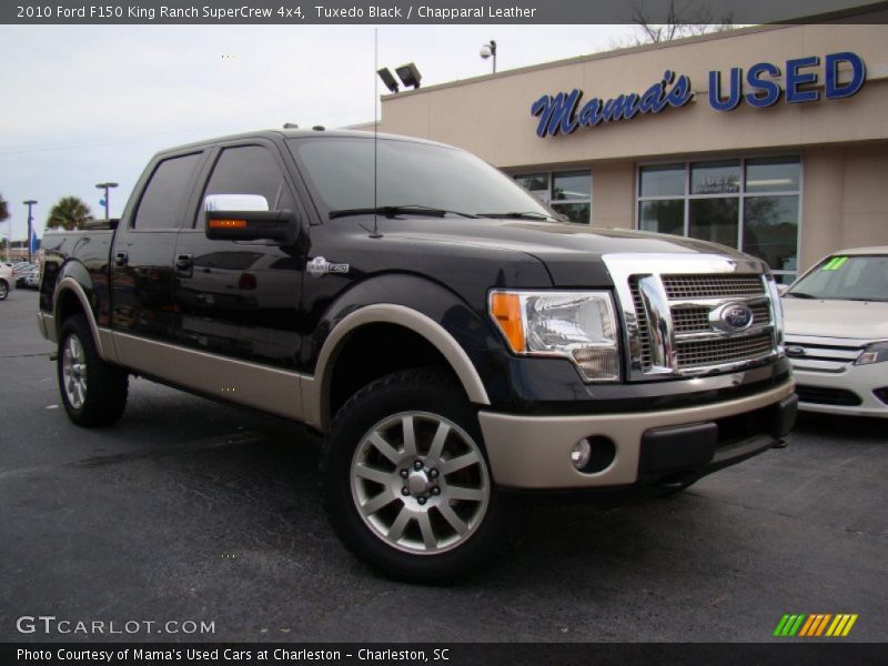 Tuxedo Black / Chapparal Leather 2010 Ford F150 King Ranch SuperCrew 4x4