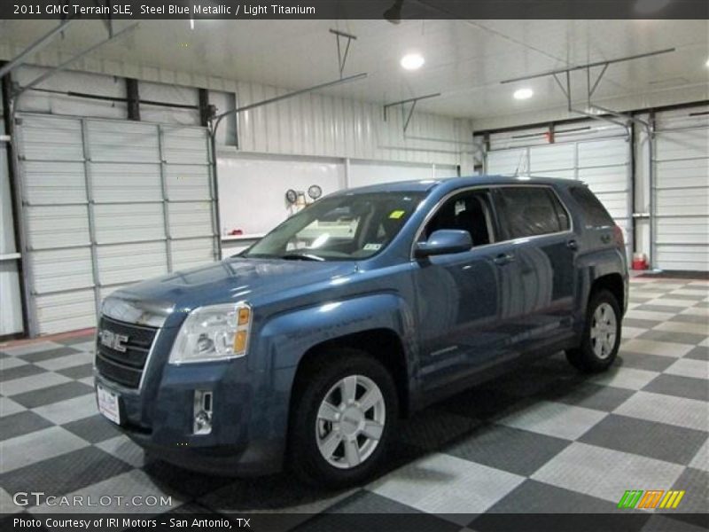 Steel Blue Metallic / Light Titanium 2011 GMC Terrain SLE