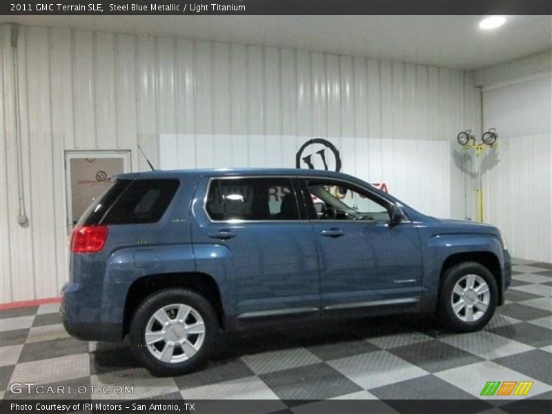 Steel Blue Metallic / Light Titanium 2011 GMC Terrain SLE