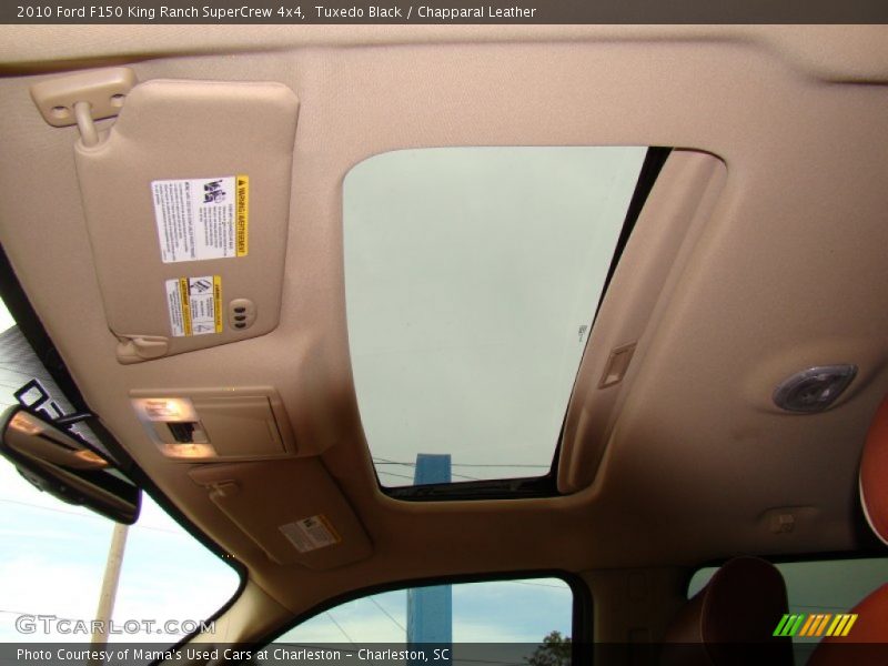 Sunroof of 2010 F150 King Ranch SuperCrew 4x4