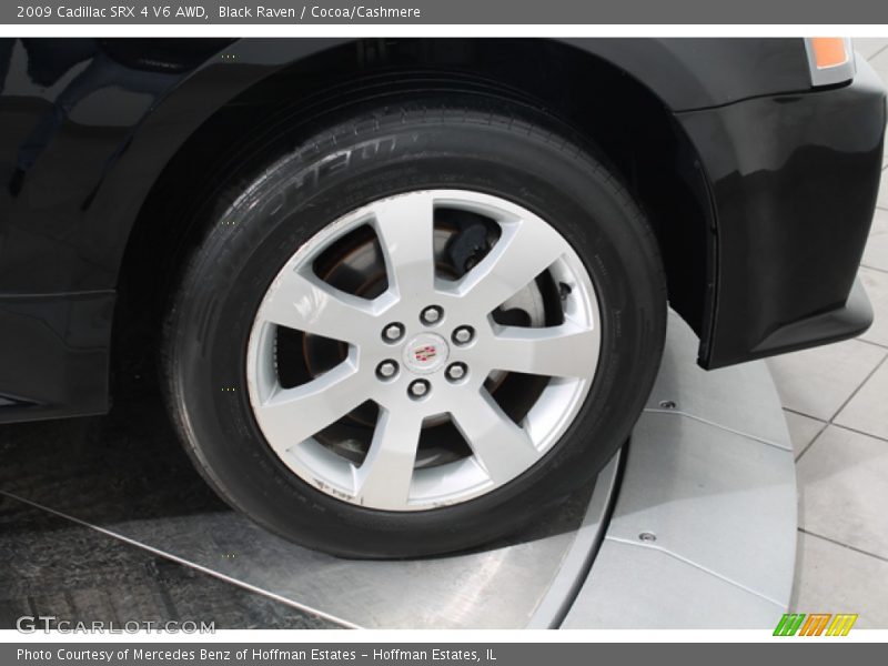 Black Raven / Cocoa/Cashmere 2009 Cadillac SRX 4 V6 AWD