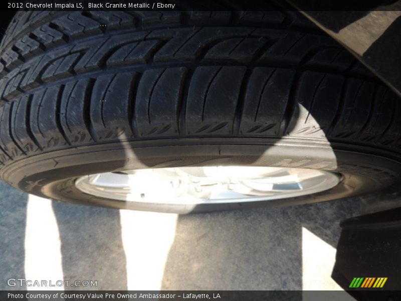 Black Granite Metallic / Ebony 2012 Chevrolet Impala LS
