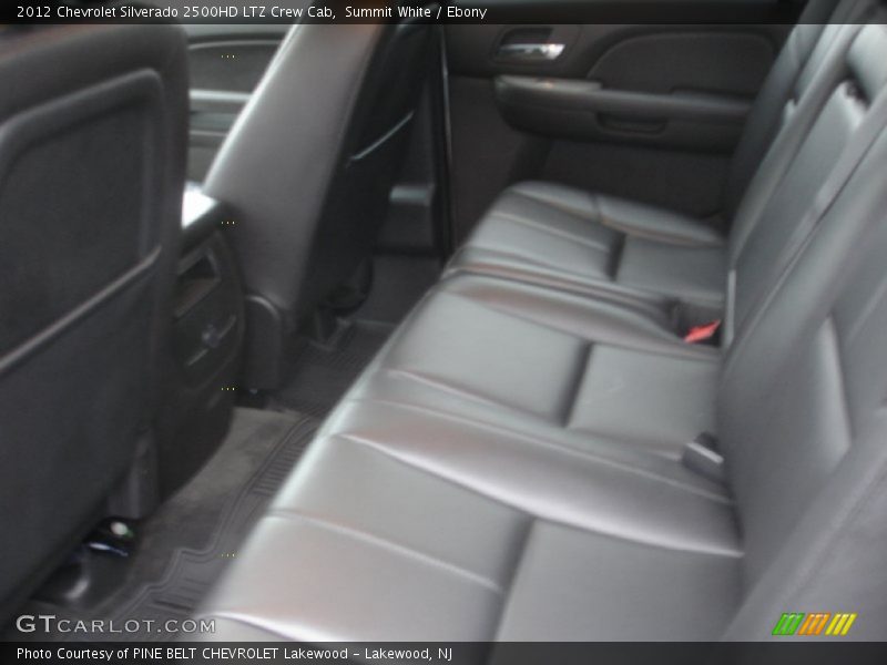 Summit White / Ebony 2012 Chevrolet Silverado 2500HD LTZ Crew Cab