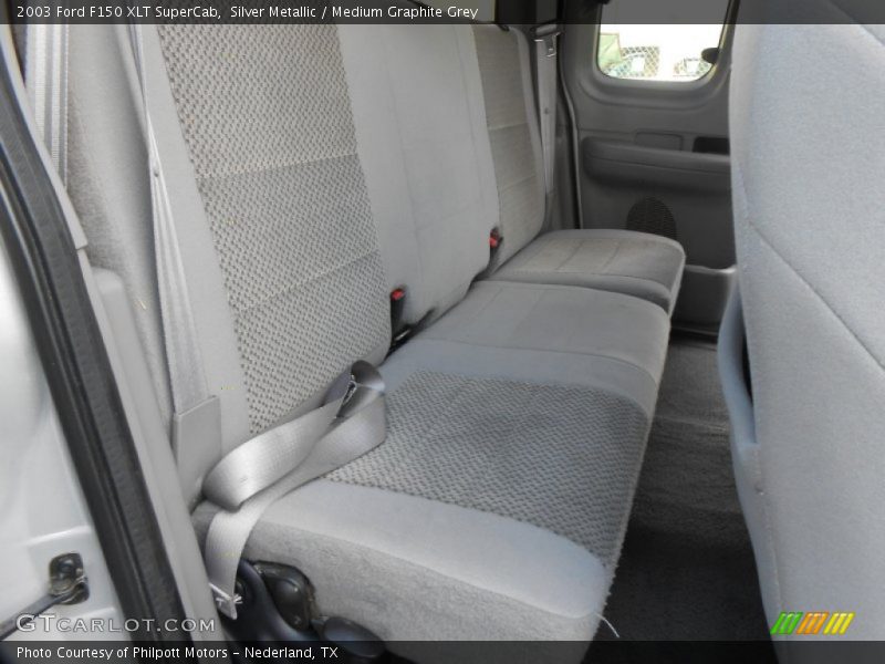 Rear Seat of 2003 F150 XLT SuperCab