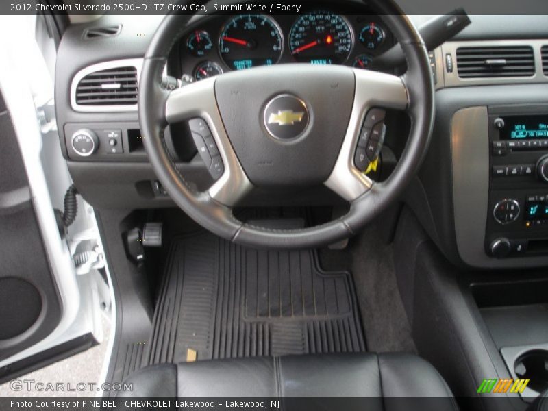  2012 Silverado 2500HD LTZ Crew Cab Steering Wheel